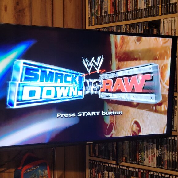 WWE Smackdown Vs. Raw Playstation 2 PS2 complete cib video game wrestling - Picture 6 of 6